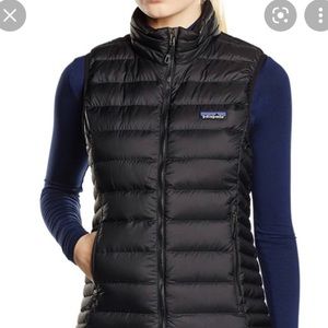 Women’s Patagonia Black Puffer Vest Size XS